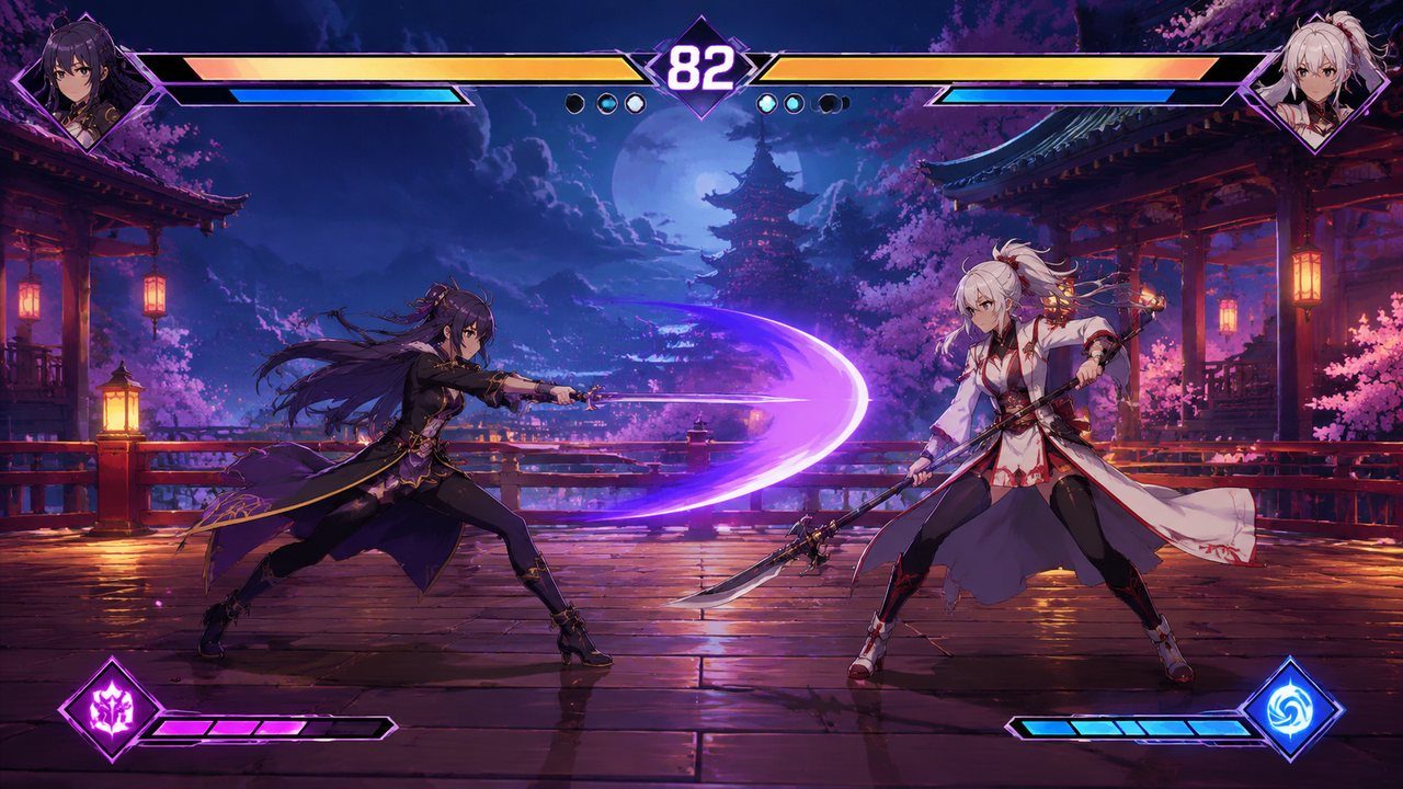 战斗女王 操作界面 资料图 1